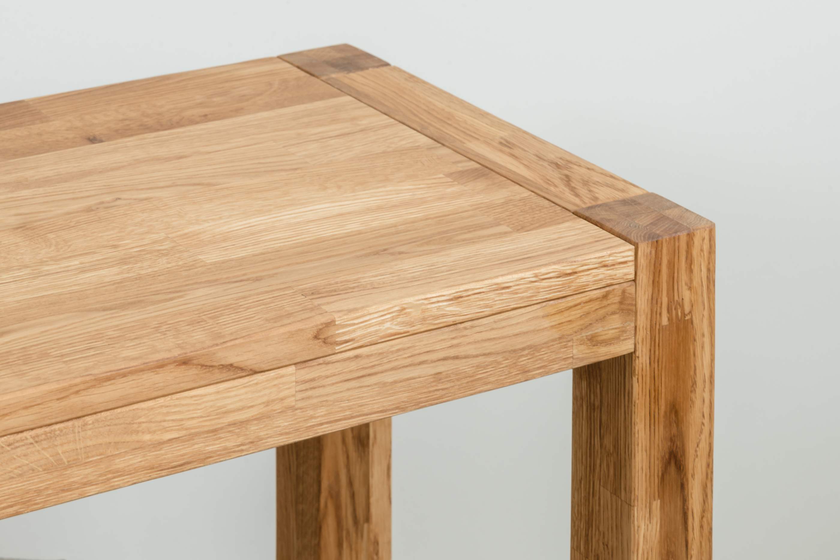 NordicStory Banco de comedor de madera maciza de roble, banco rustico, muebles rusticos